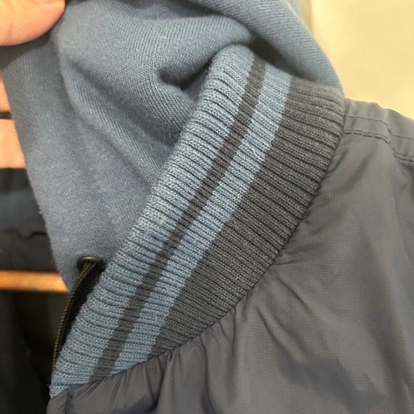 Like New Hurley Men's All-City  Dark Blue Hooded Jacket size M - Picture 7 of 15